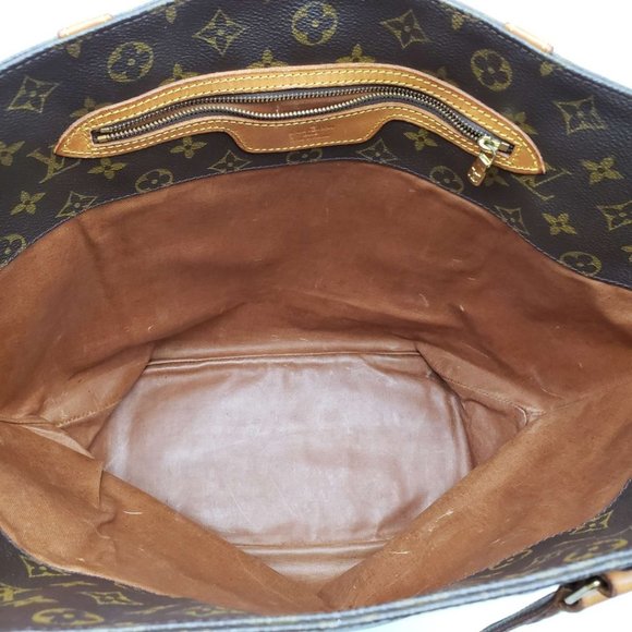 100% Authentic Louis Vuitton Sac Shopping Brown Monogram Tote Bag - Picture 11 of 15